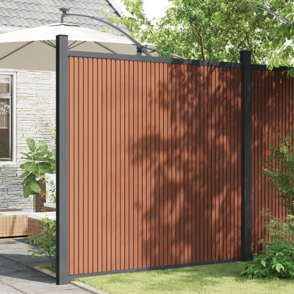 Schuttingpaneel 173X186 Cm Hkc Bruin