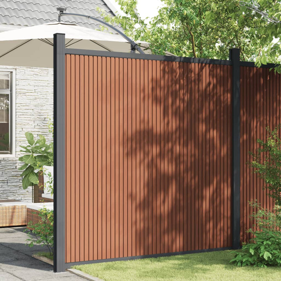 Schuttingpaneel 173X186 Cm Hkc Bruin
