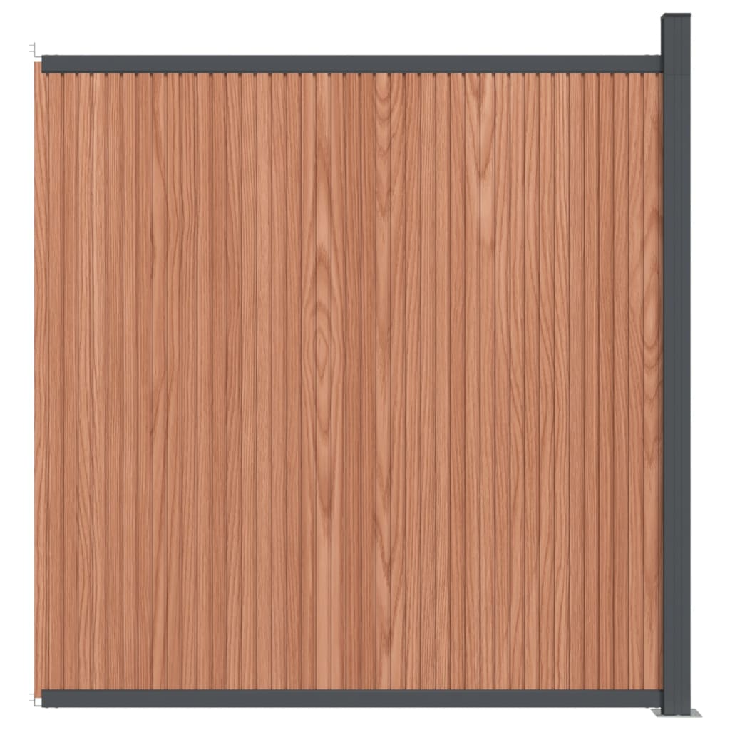 Schuttingpaneel 173X186 Cm Hkc Bruin