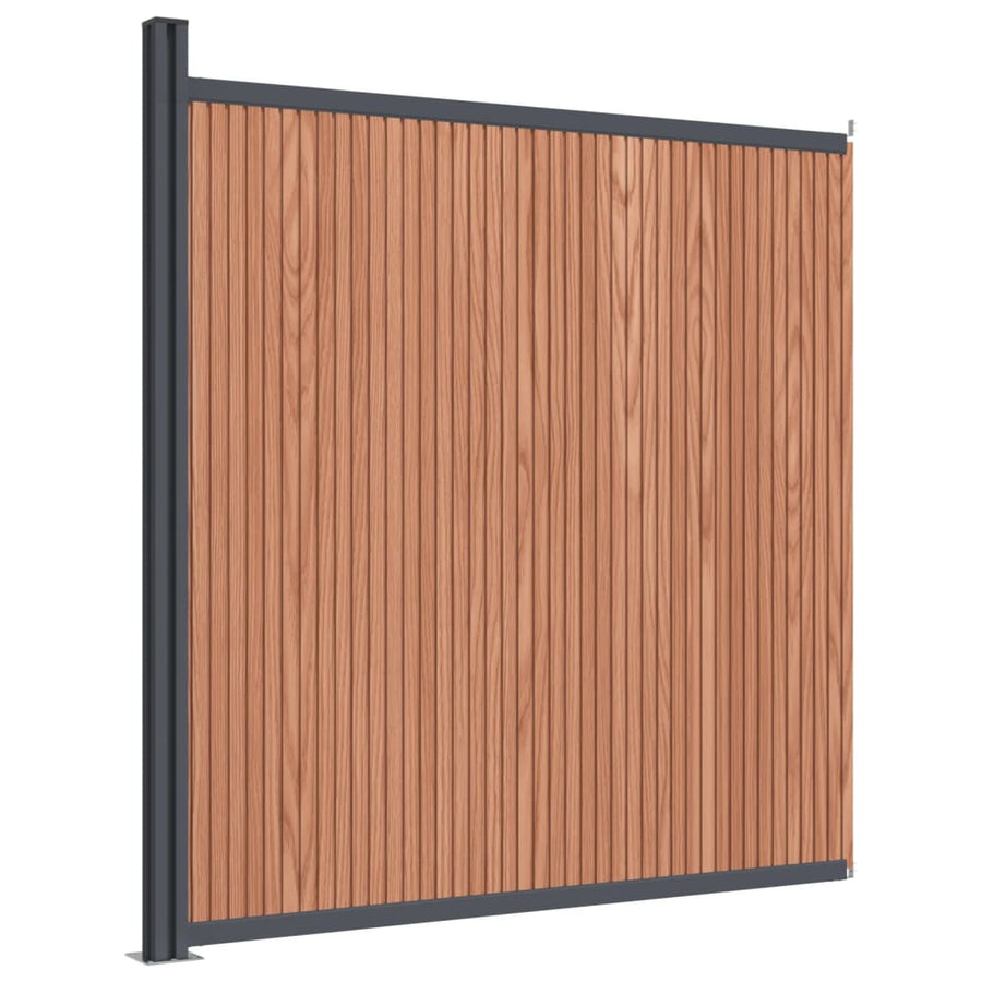 Schuttingpaneel 173X186 Cm Hkc Bruin