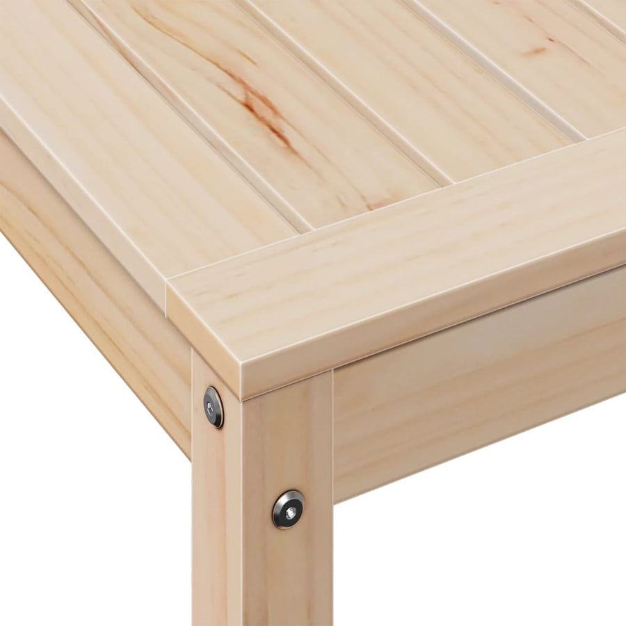 Oppottafel Met Schap 108X50X75 Cm Massief Grenenhout