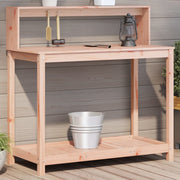 Oppottafel 108x50x109,5 cm massief douglashout