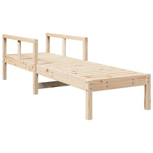 Ligstoel 199,5X62X55 Cm Massief Grenenhout
