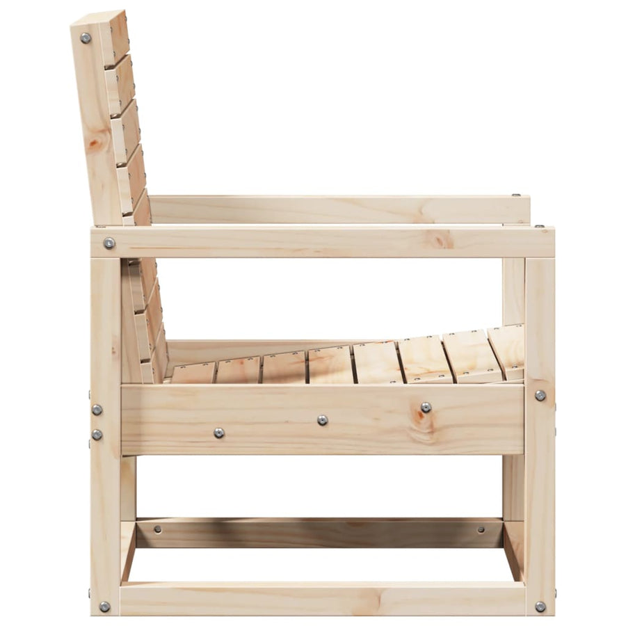 Tuinstoel 57,5X63X76 Cm Massief Grenenhout