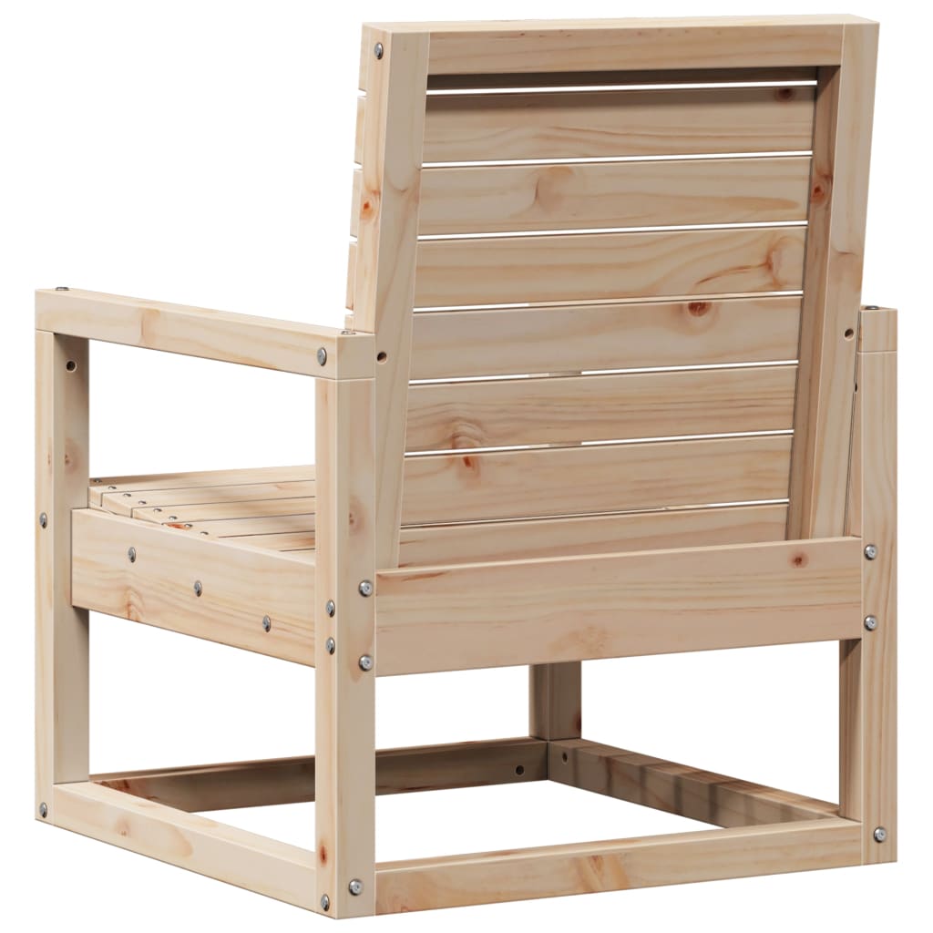 Tuinstoel 57,5X63X76 Cm Massief Grenenhout