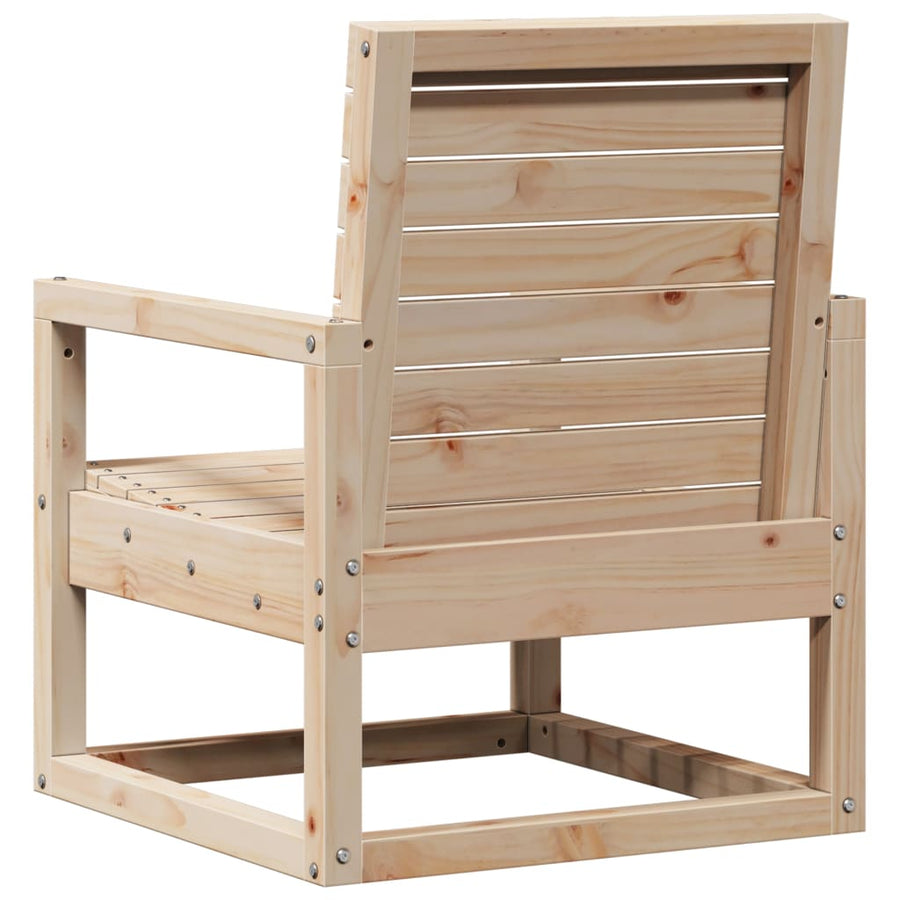 Tuinstoel 57,5X63X76 Cm Massief Grenenhout