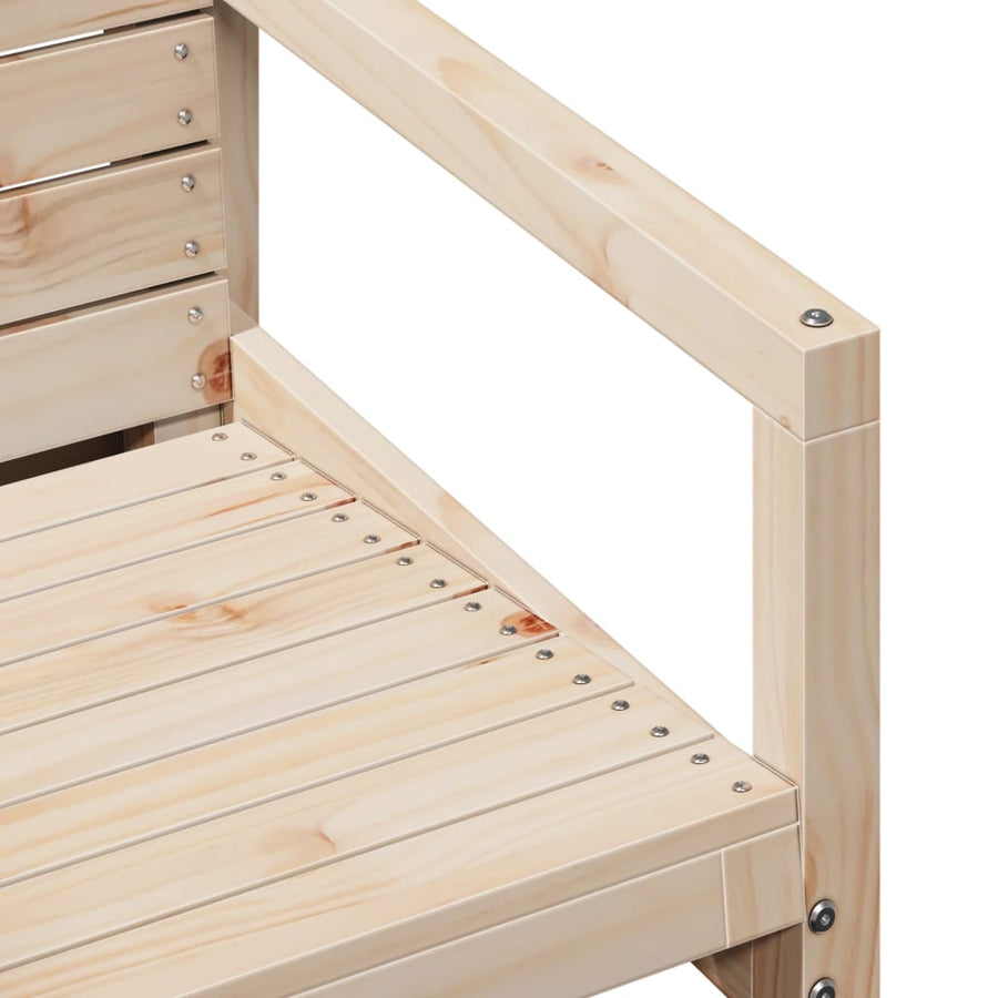 Tuinstoel 57,5X63X76 Cm Massief Grenenhout