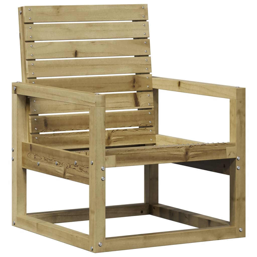 Tuinstoel 57,5X63X76 Cm Geïmpregneerd Grenenhout