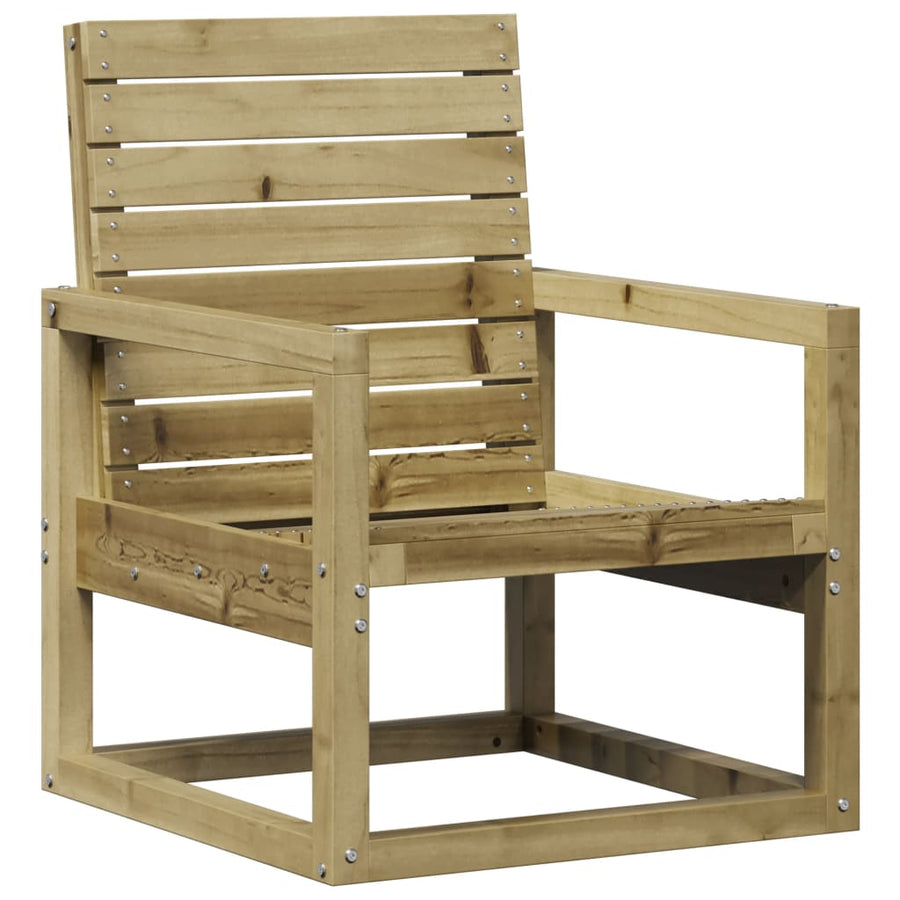 Tuinstoel 57,5X63X76 Cm Geïmpregneerd Grenenhout