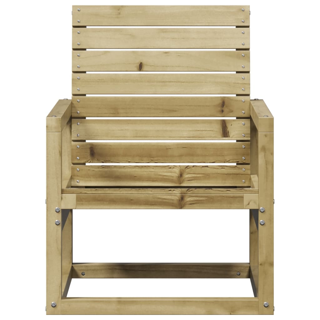 Tuinstoel 57,5X63X76 Cm Geïmpregneerd Grenenhout