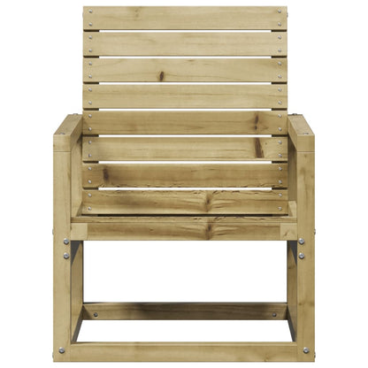 Tuinstoel 57,5X63X76 Cm Geïmpregneerd Grenenhout