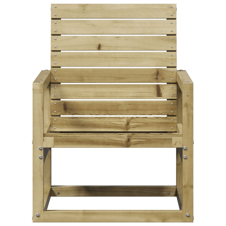 Tuinstoel 57,5X63X76 Cm Geïmpregneerd Grenenhout
