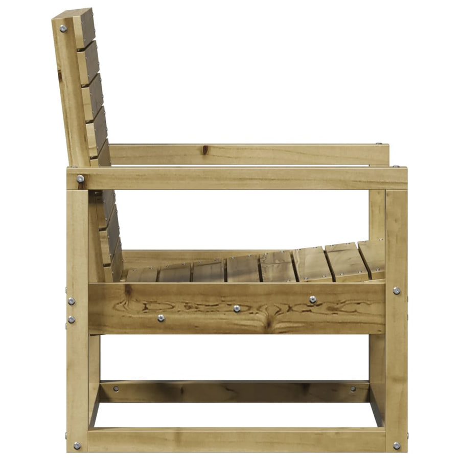 Tuinstoel 57,5X63X76 Cm Geïmpregneerd Grenenhout