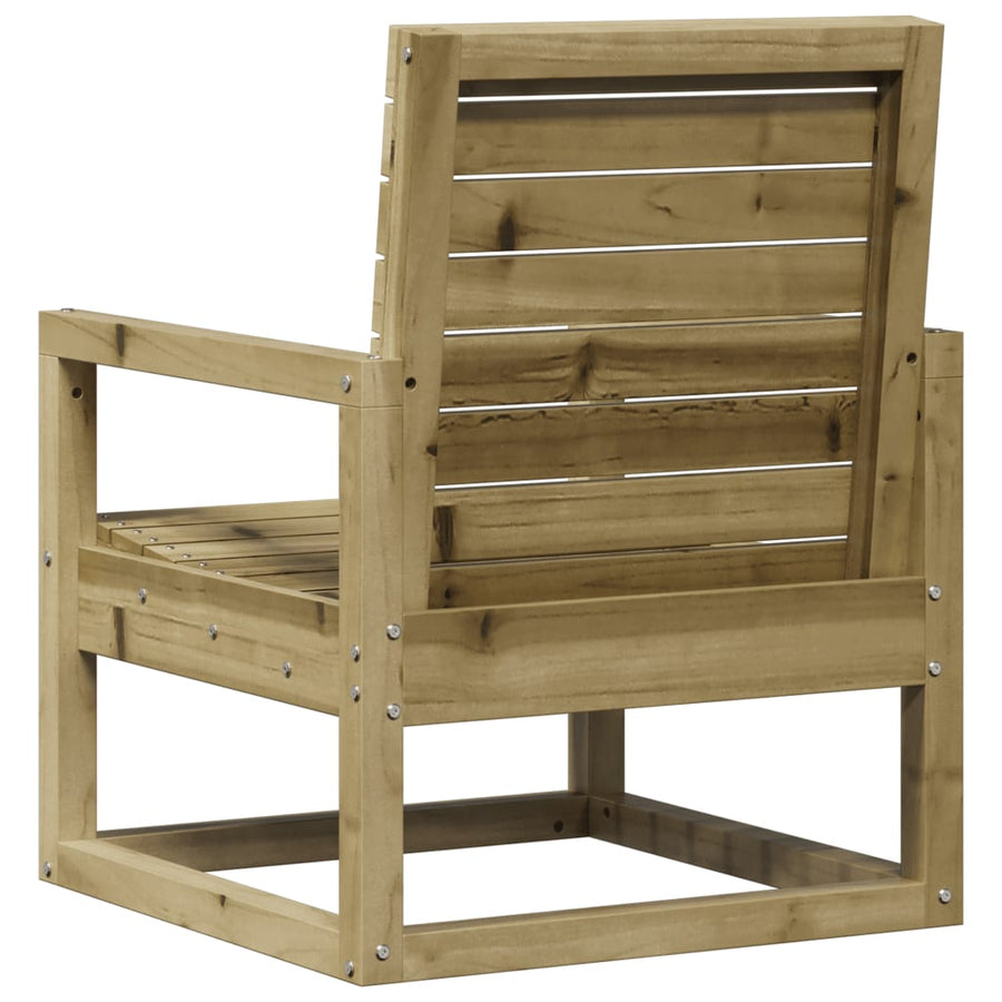 Tuinstoel 57,5X63X76 Cm Geïmpregneerd Grenenhout