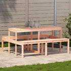 Picnic table 160x134x75 cm solid Douglas fir