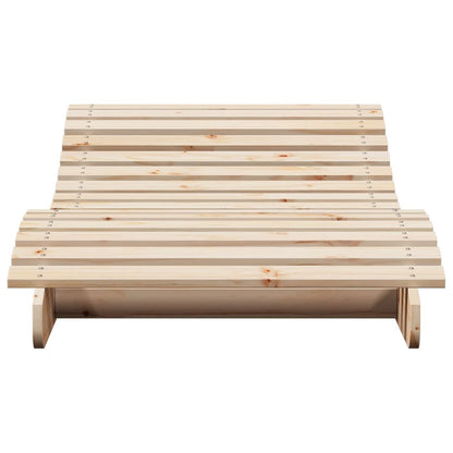 Ligbed 205X80X31,5 Cm Massief Grenenhout 1