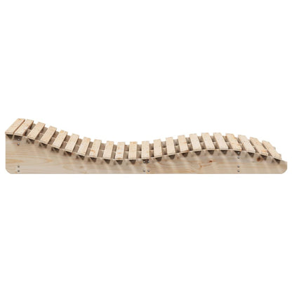 Ligbed 205X110X31,5 Cm Massief Grenenhout