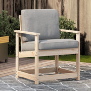 Tuinstoel massief grenenhout 62x56x77 cm