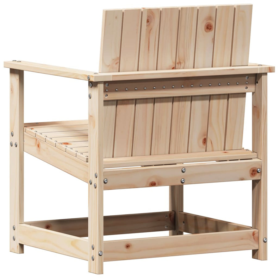 3-delige Loungeset massief grenenhout