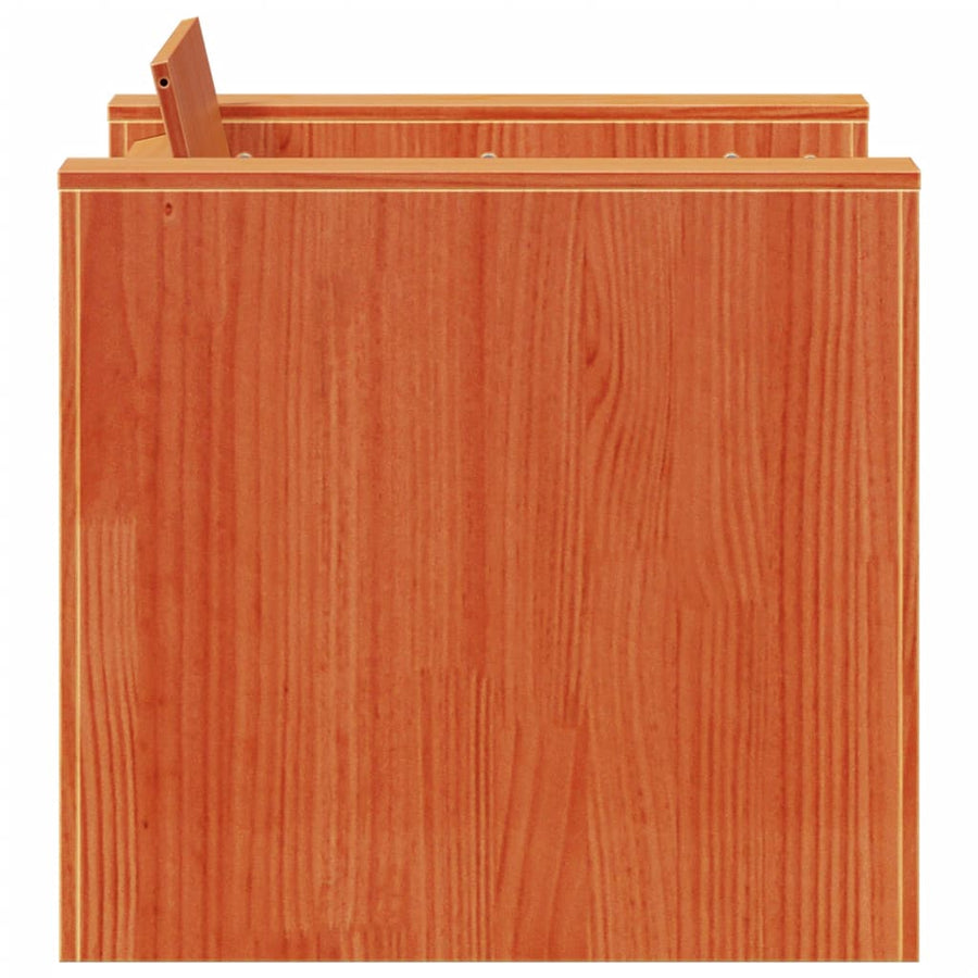 Tuinbank 79X60X62 Cm Massief Grenenhout Wasbruin