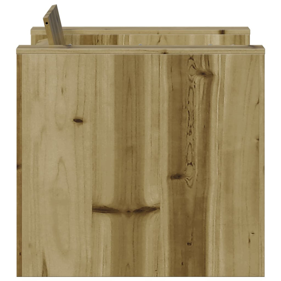 Tuinbank 79X60X62 Cm Geïmpregneerd Grenenhout