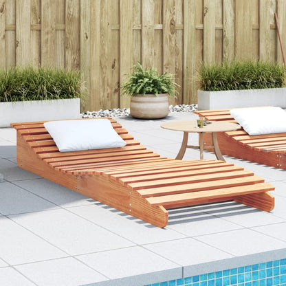 Ligbed 205X80X31,5 Cm Massief Grenenhout Wasbruin