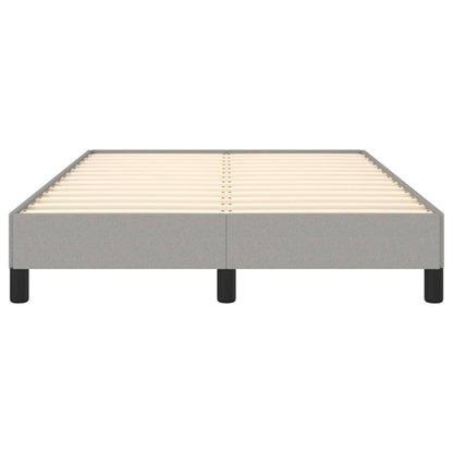 Bedframe Stof Lichtgrijs 120 x 190 cm 25 cm