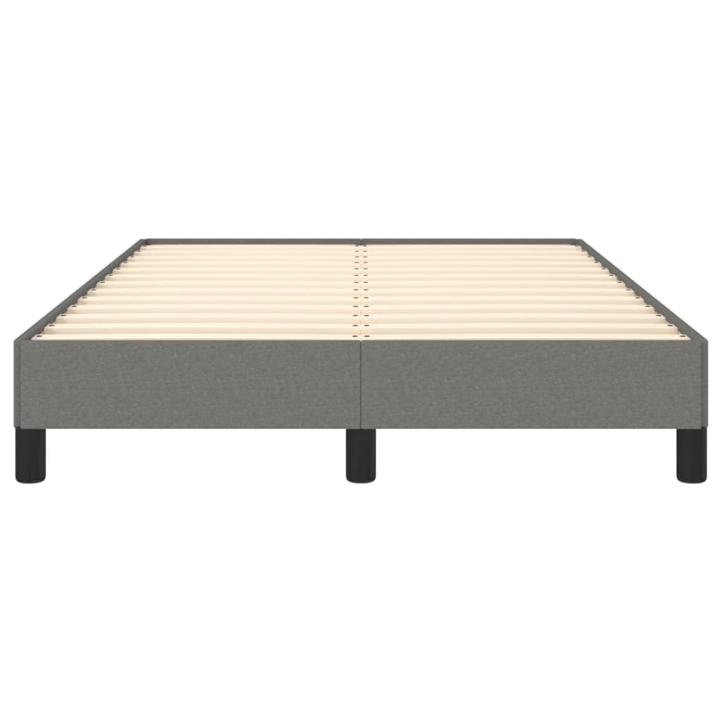 Bedframe Stof Donkergrijs 120 x 190 cm 25 cm