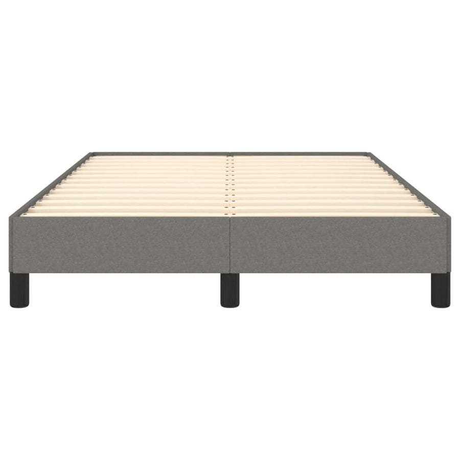 Bedframe Stof Donkergrijs 120 x 190 cm 25 cm