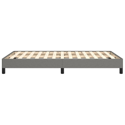 Bedframe Stof Donkergrijs 120 x 190 cm 25 cm