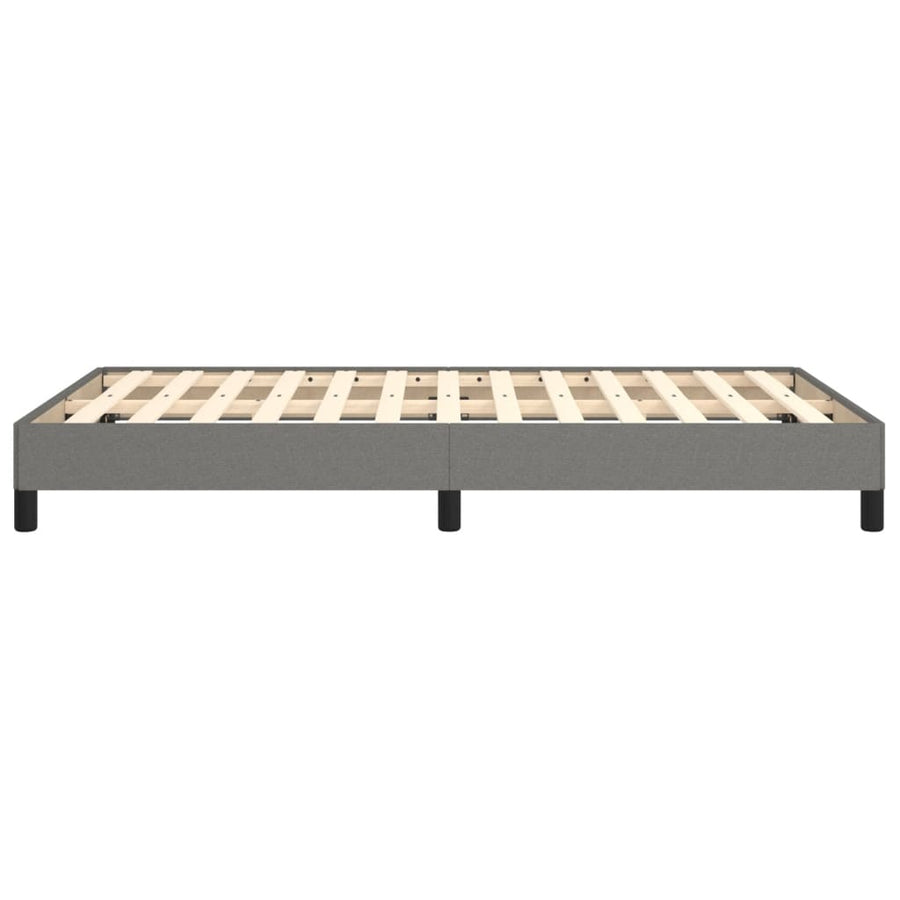 Bedframe Stof Donkergrijs 120 x 190 cm 25 cm