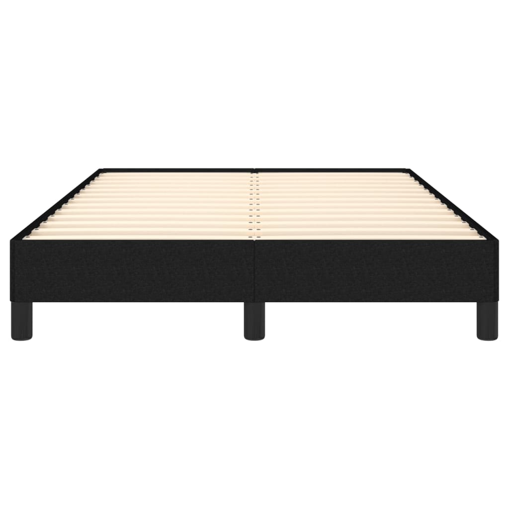 Bedframe Stof Zwart 120 x 190 cm 25 cm