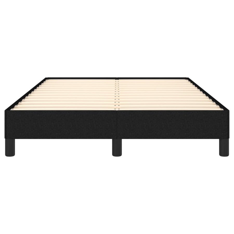 Bedframe Stof Zwart 120 x 190 cm 25 cm