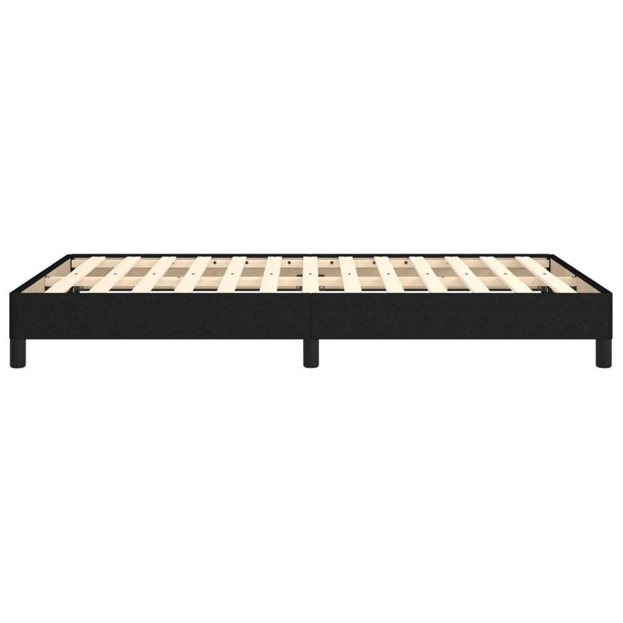 Bedframe Stof Zwart 120 x 190 cm 25 cm