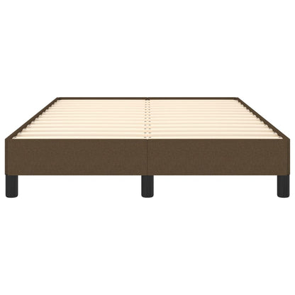 Bedframe Stof Donkerbruin 120 x 190 cm 25 cm