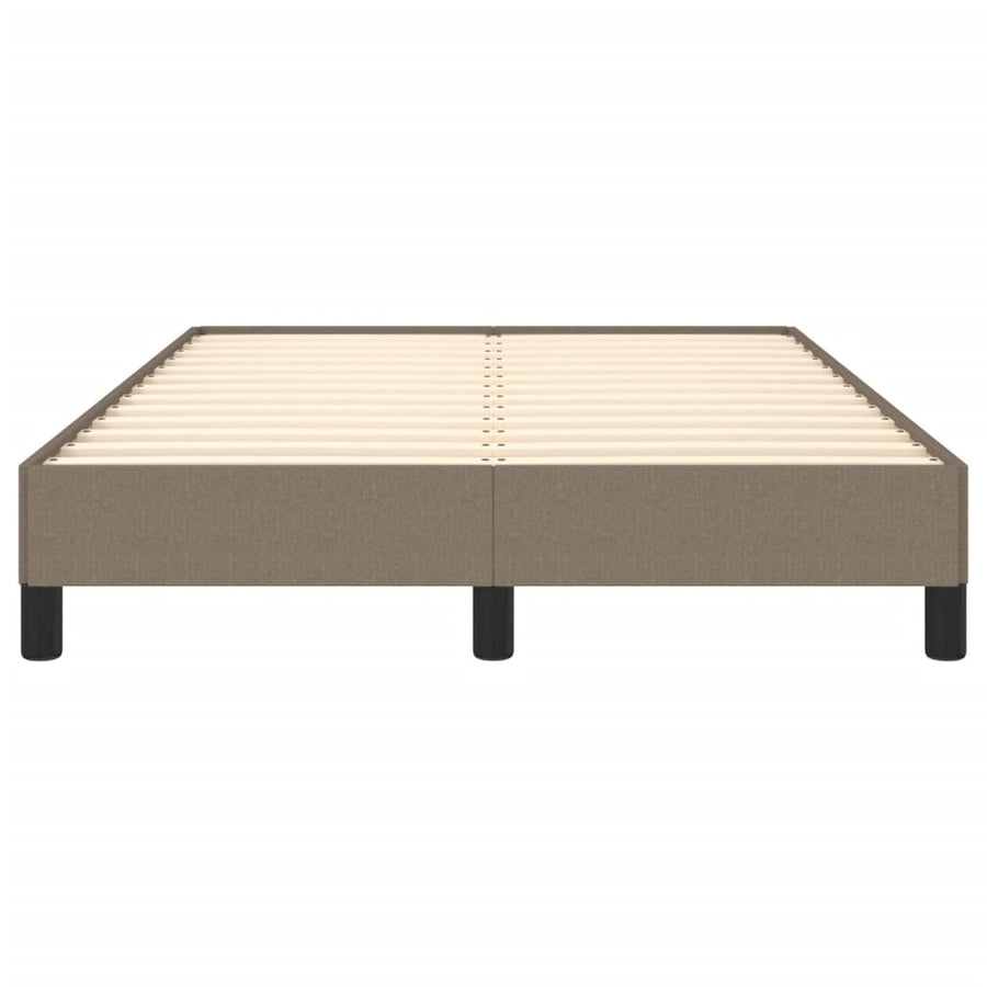 Bedframe Stof Taupe 120 x 190 cm 25 cm