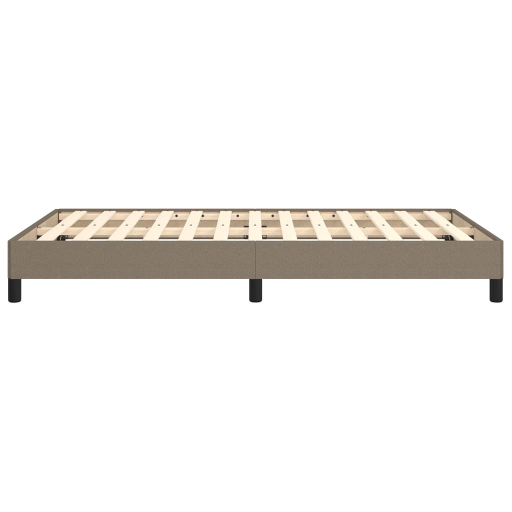 Bedframe Stof Taupe 120 x 190 cm 25 cm
