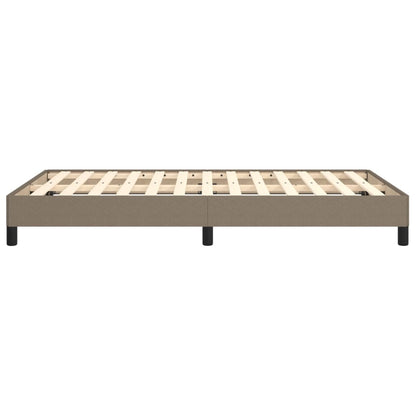 Bedframe Stof Taupe 120 x 190 cm 25 cm