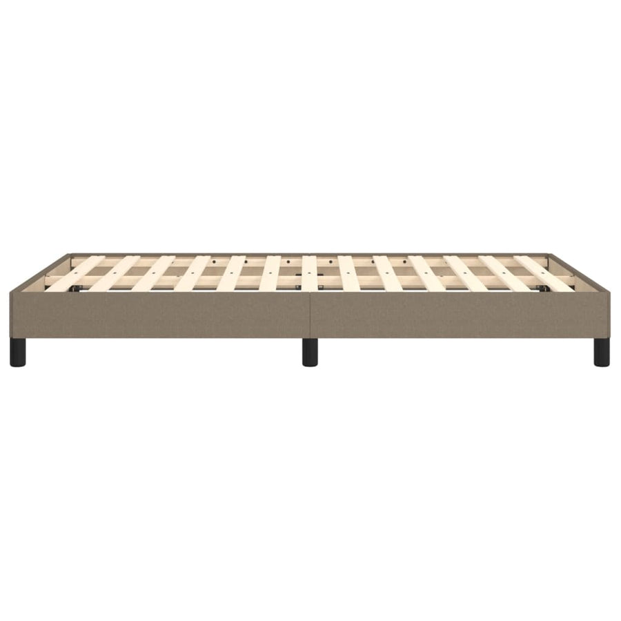 Bedframe Stof Taupe 120 x 190 cm 25 cm