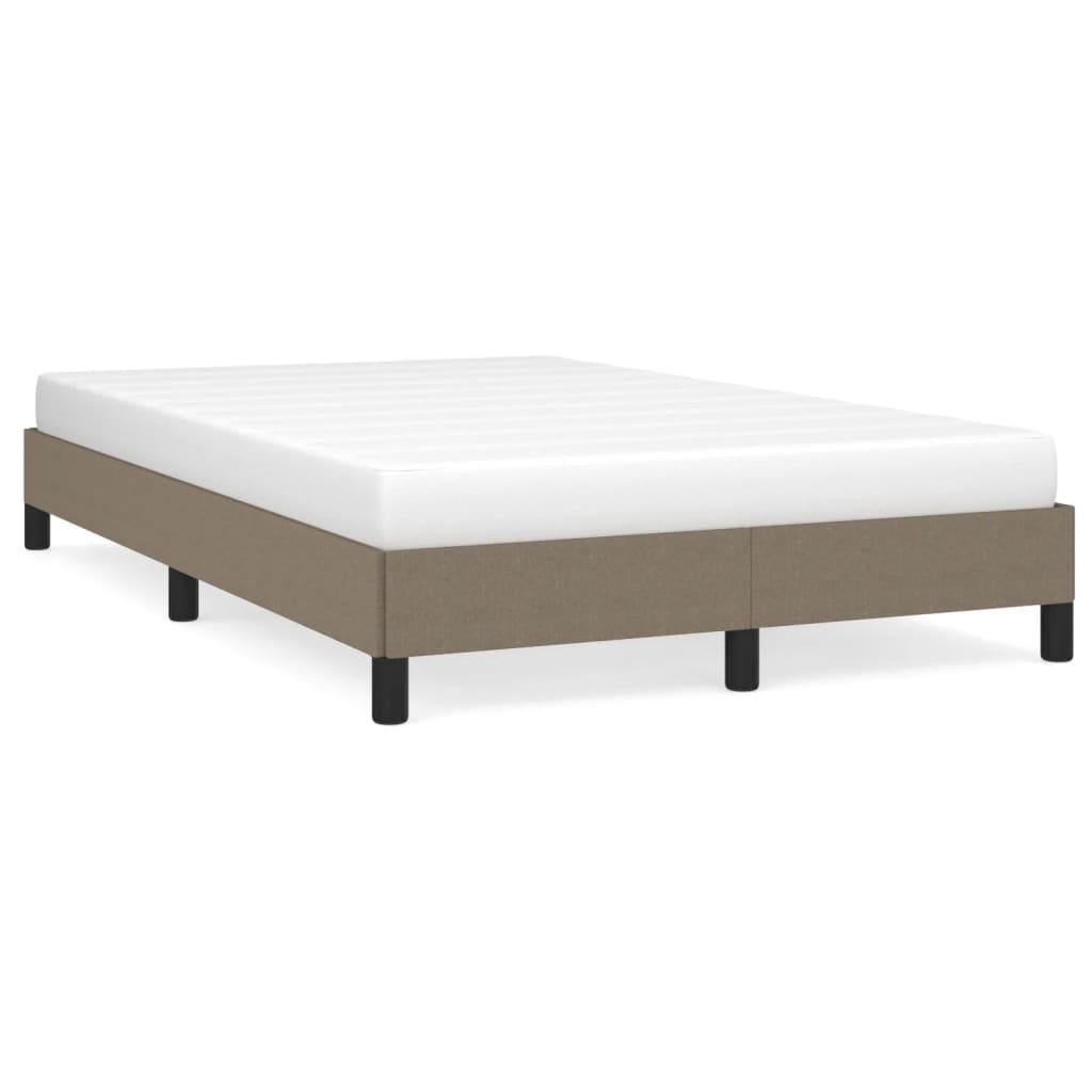 Bedframe Stof Taupe 120 x 190 cm 25 cm