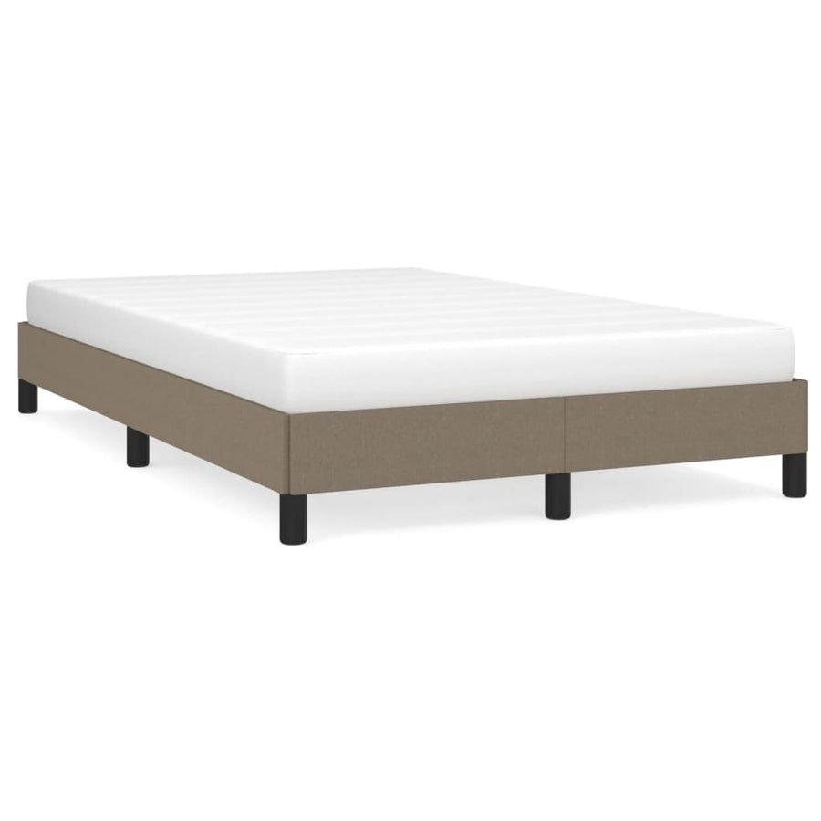 Bedframe Stof Taupe 120 x 190 cm 25 cm
