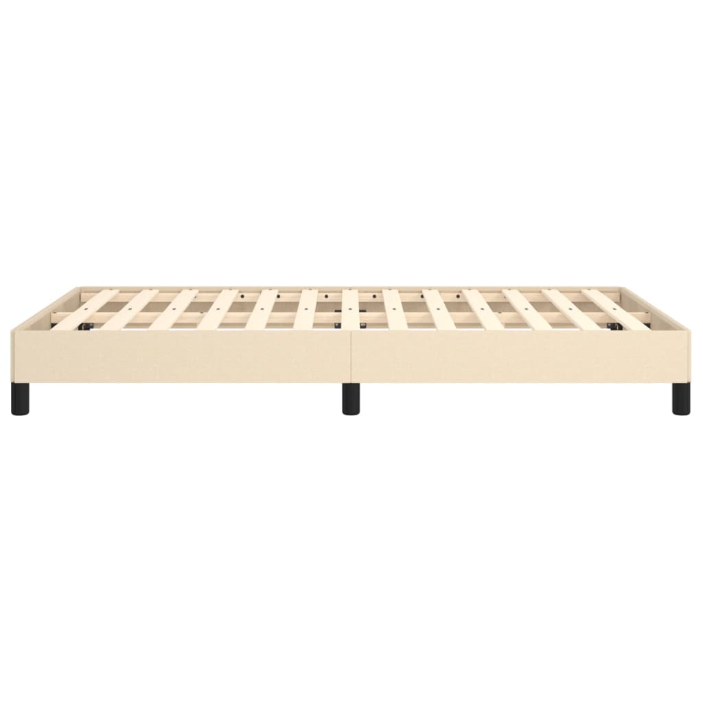 Bedframe Stof Kleurig Crème 120 x 190 cm 25 cm