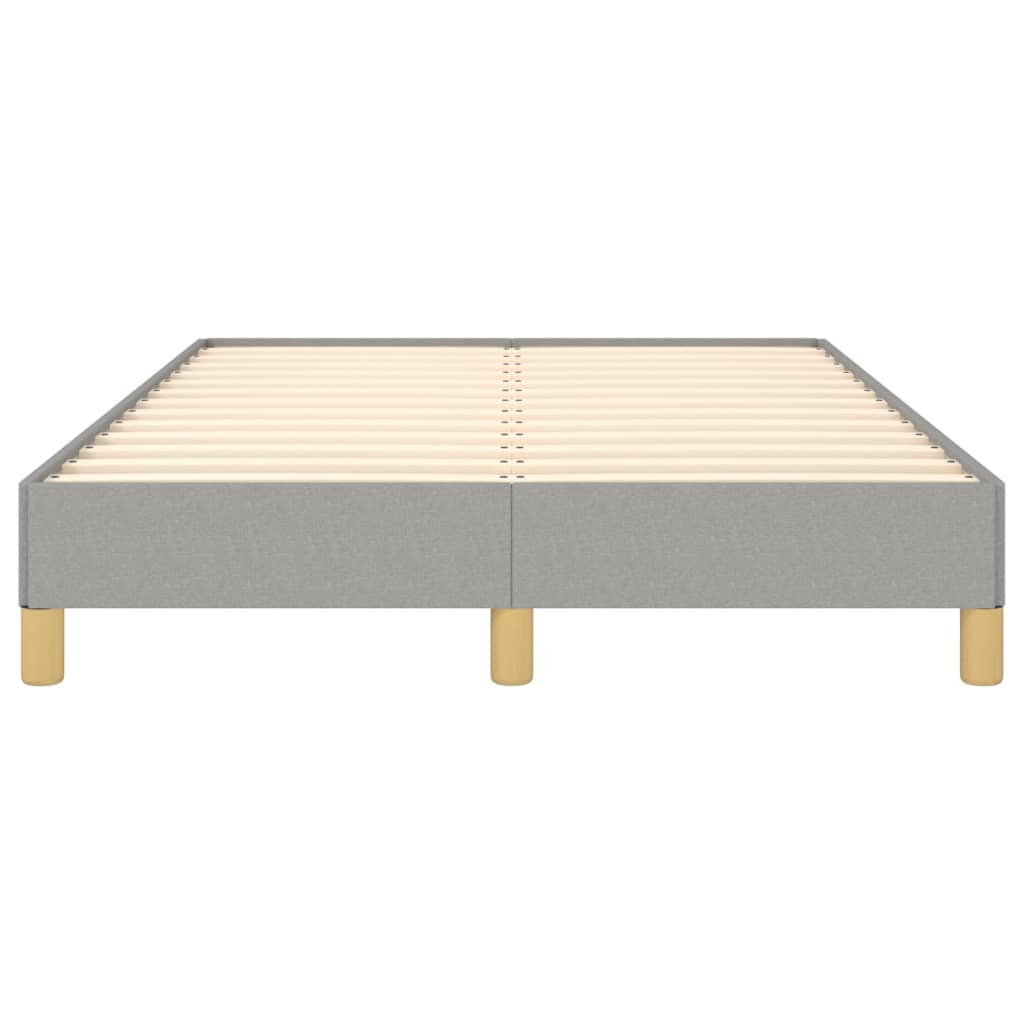 Bedframe Stof Lichtgrijs 120 x 190 cm 25 cm