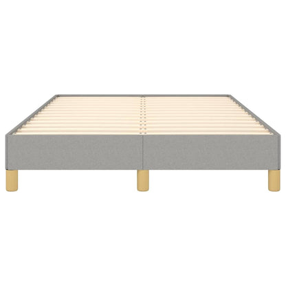 Bedframe Stof Lichtgrijs 120 x 190 cm 25 cm
