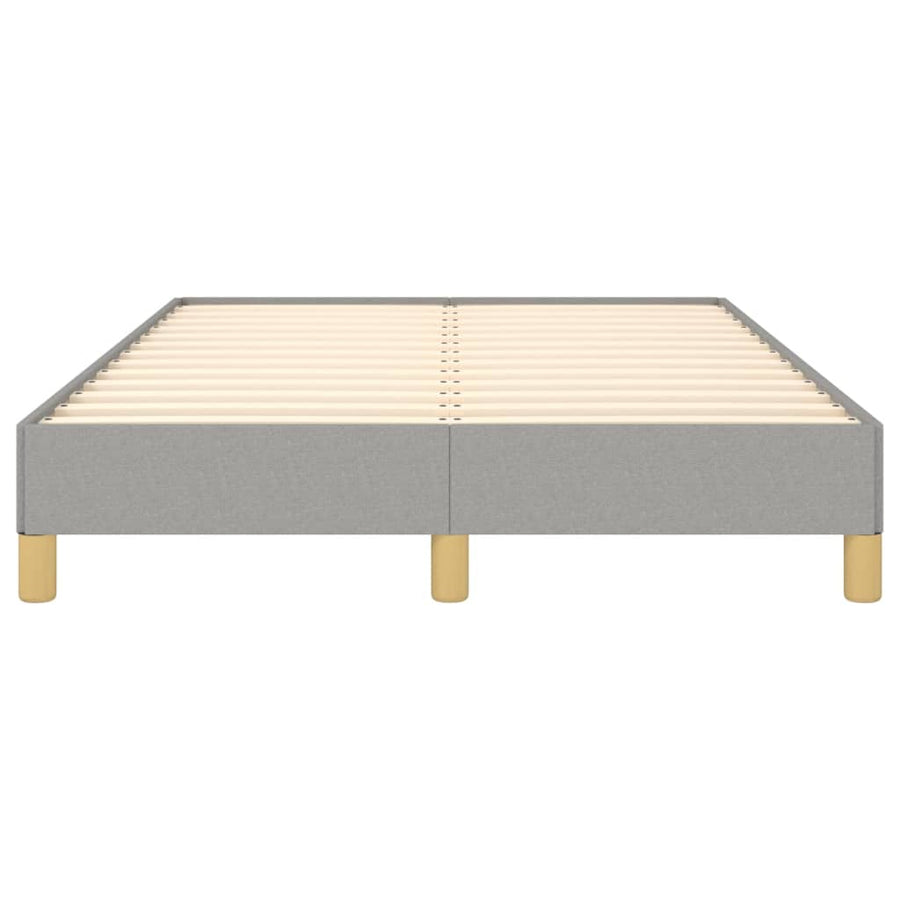 Bedframe Stof Lichtgrijs 120 x 190 cm 25 cm