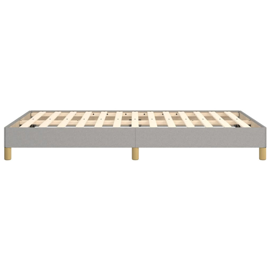 Bedframe Stof Lichtgrijs 120 x 190 cm 25 cm