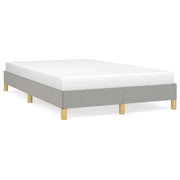 Bedframe stof lichtgrijs 120x190 cm