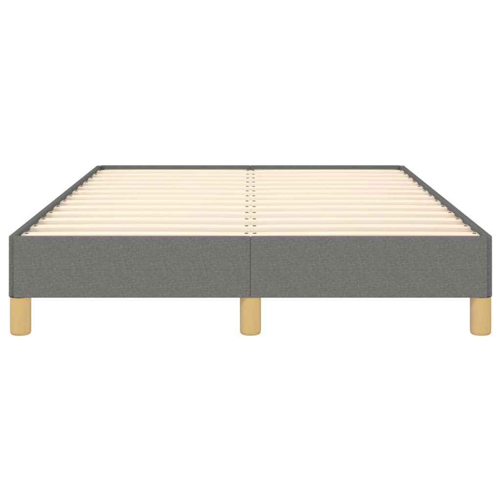 Bedframe Stof Donkergrijs 120 x 190 cm 25 cm
