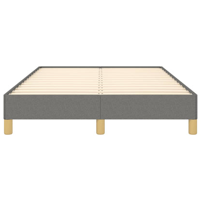 Bedframe Stof Donkergrijs 120 x 190 cm 25 cm