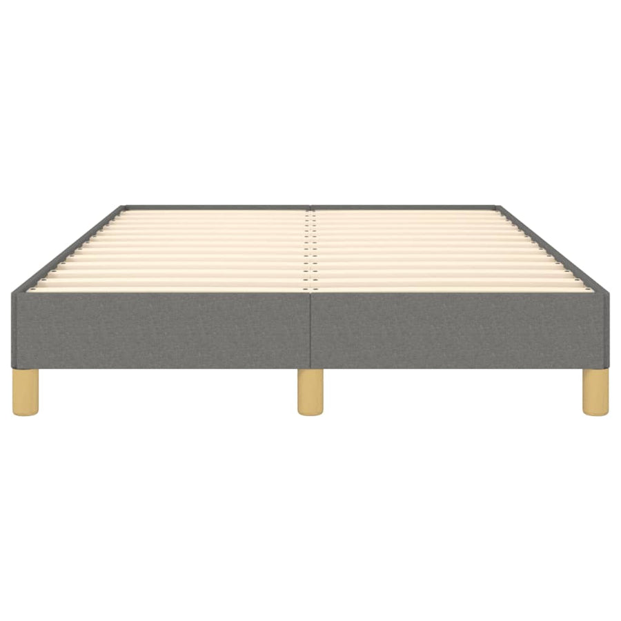 Bedframe Stof Donkergrijs 120 x 190 cm 25 cm